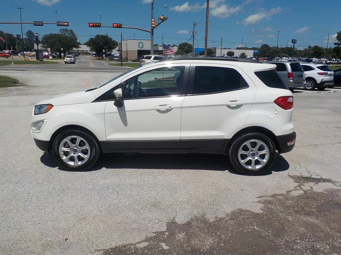 2020 White /Gray Ford EcoSport (MAJ3S2GE1LC) , Automatic transmission, located at 1617 W Church Street, Livingston, TX, 77351, (936) 327-3600, 30.710995, -94.951157 - Great economy in a SUV - Photo#4